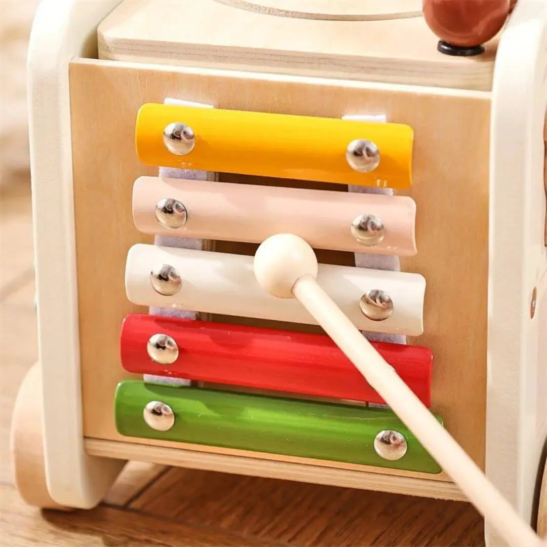 Jouet en bois Bus Montessori – AnimalBus