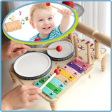 Xylophone | Multi-Percussion : Le multi-Instrument de musique idéal pour éveiller la créativité de votre enfant