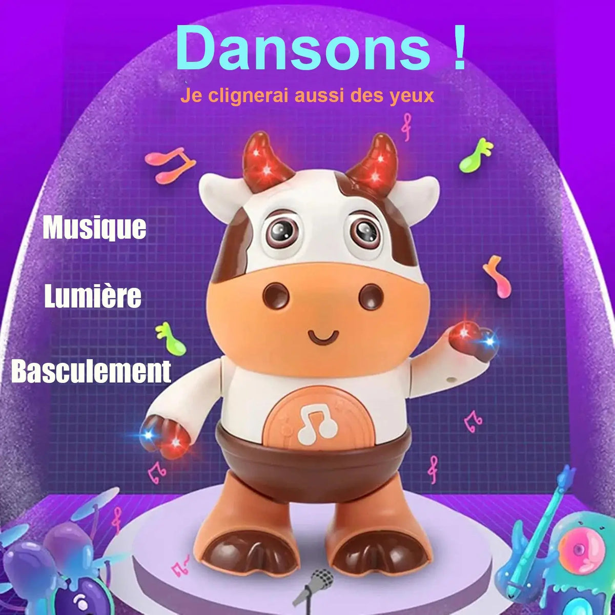Jouet Vache Danseuse