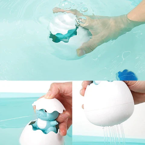 Jouet d'Œuf de Bain pour Bébé à Motifs Adorables