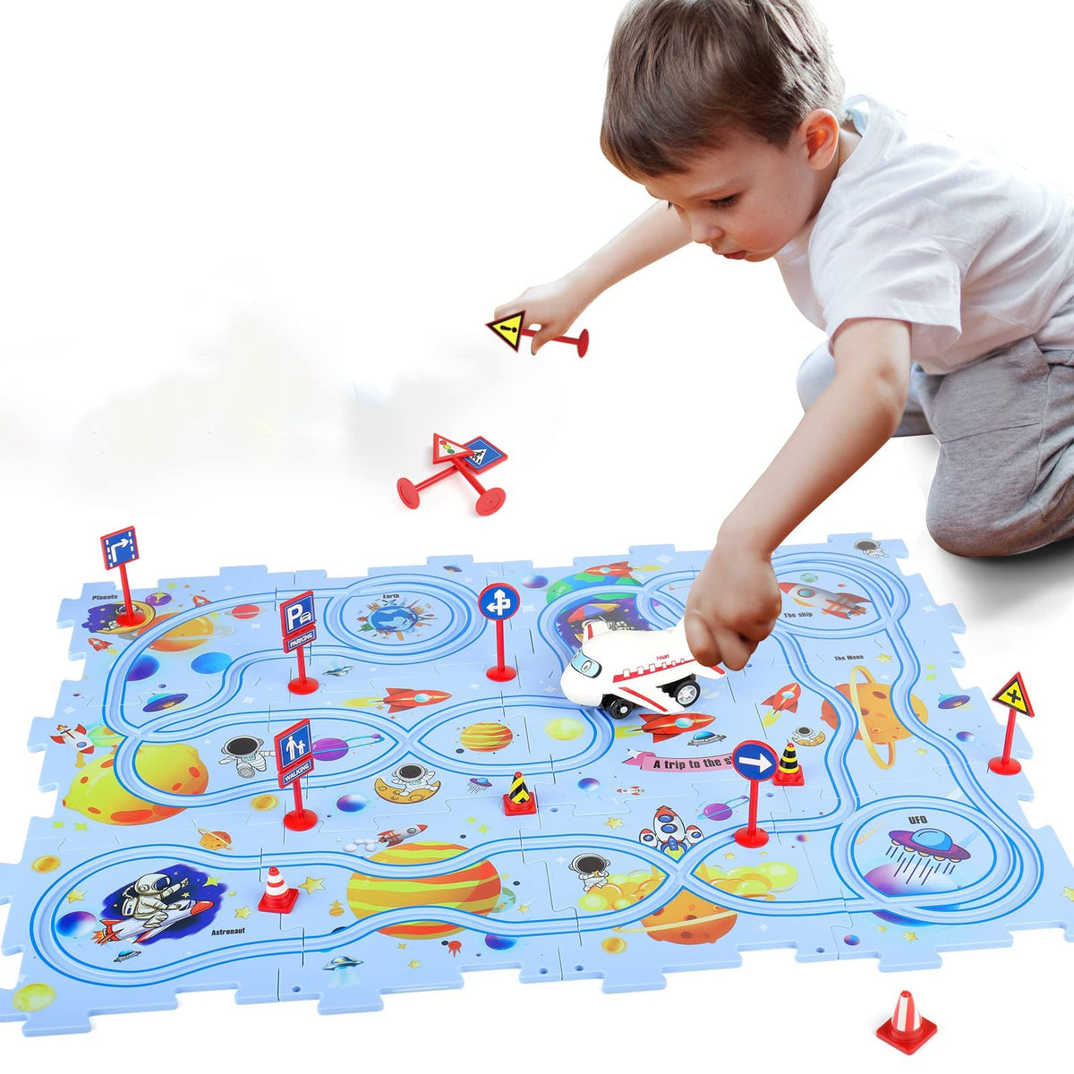 Jouet de Piste en Puzzle pour Enfants - FunPath