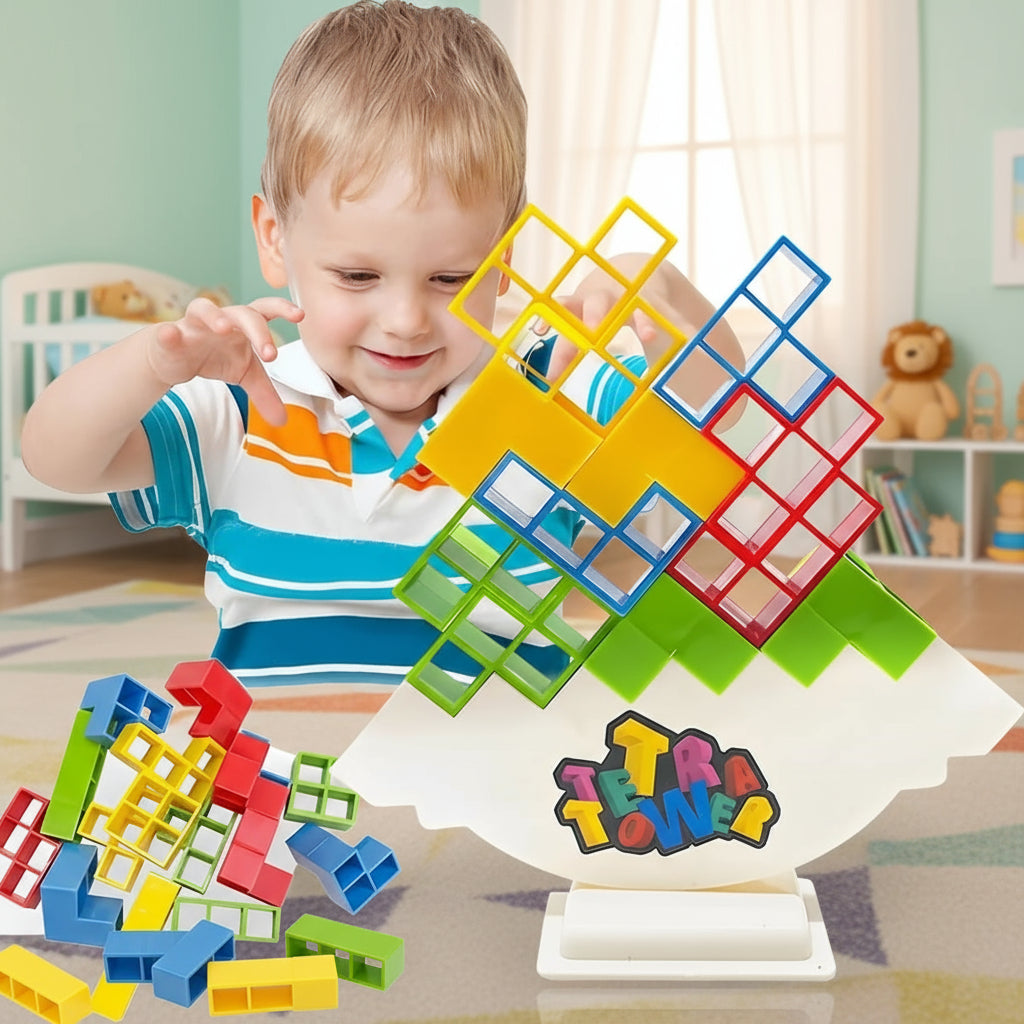 Jouet de Puzzle de Tour Tetris pour Enfants