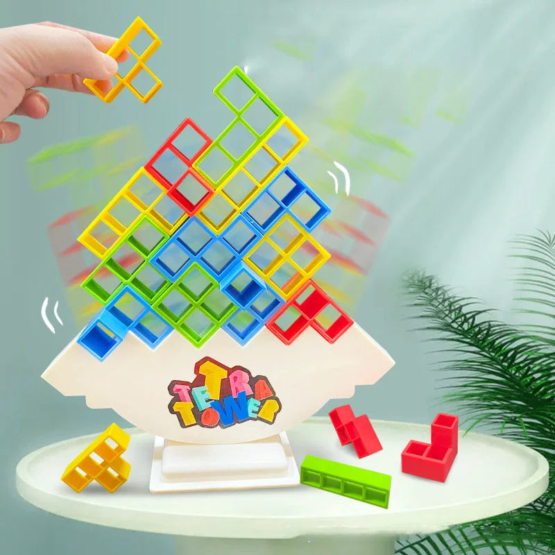 Jouet de Puzzle de Tour Tetris pour Enfants