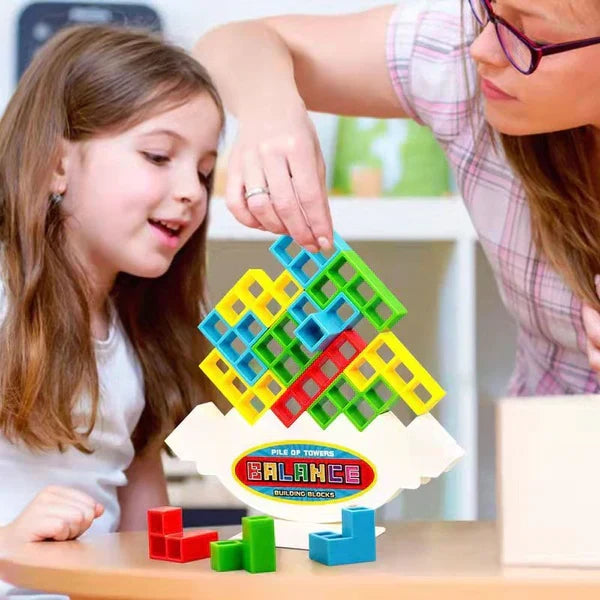 Jouet de Puzzle de Tour Tetris pour Enfants