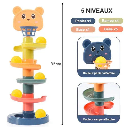 Jouet de Tour à Balle Montessori