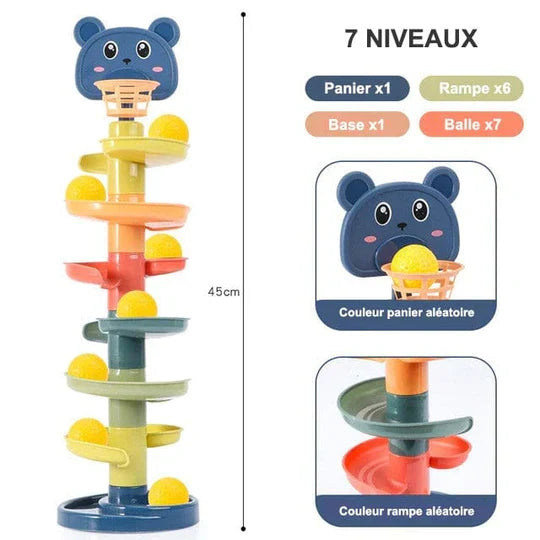 Jouet de Tour à Balle Montessori