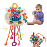 Jouet Sensoriel Bébé Corde à Tirer