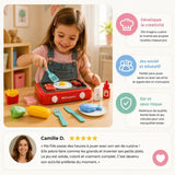 Kit Cuisine Enfant BBQ – 4 Modes – Jeu Imitation