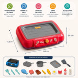 Kit Cuisine Enfant BBQ – 4 Modes – Jeu Imitation