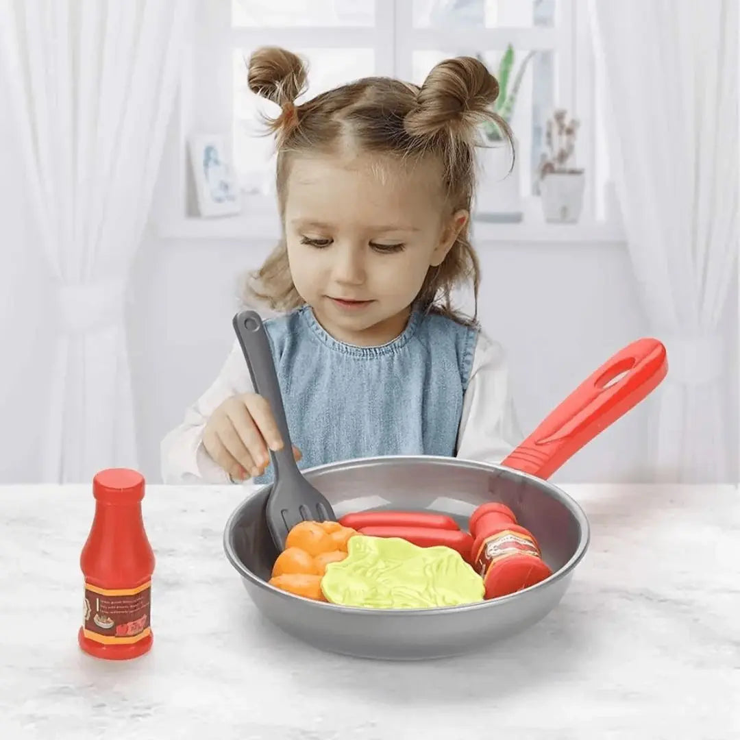 Kit Cuisine Enfant avec Poêle et Accessoires – MiniChef