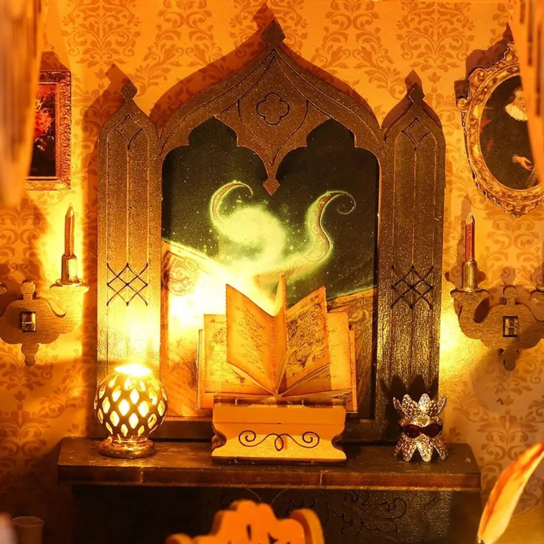 Kit DIY Book Nook Magic Library - SpellBound