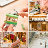 Kit DIY Book Nook Sakura Densya - TokyoRail