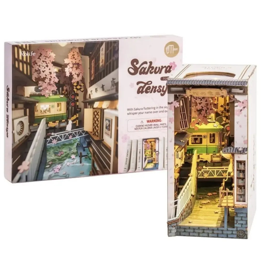 Kit DIY Book Nook Sakura Densya - TokyoRail