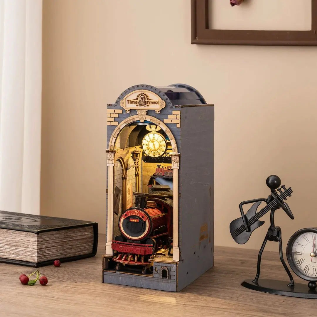 Kit DIY Book Nook Time Travel - SteamGate