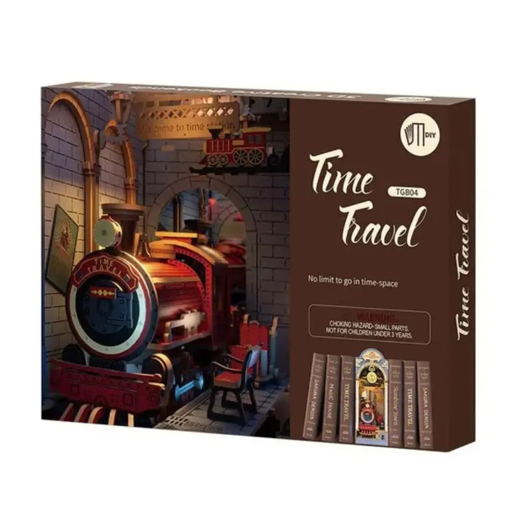 Kit DIY Book Nook Time Travel - SteamGate