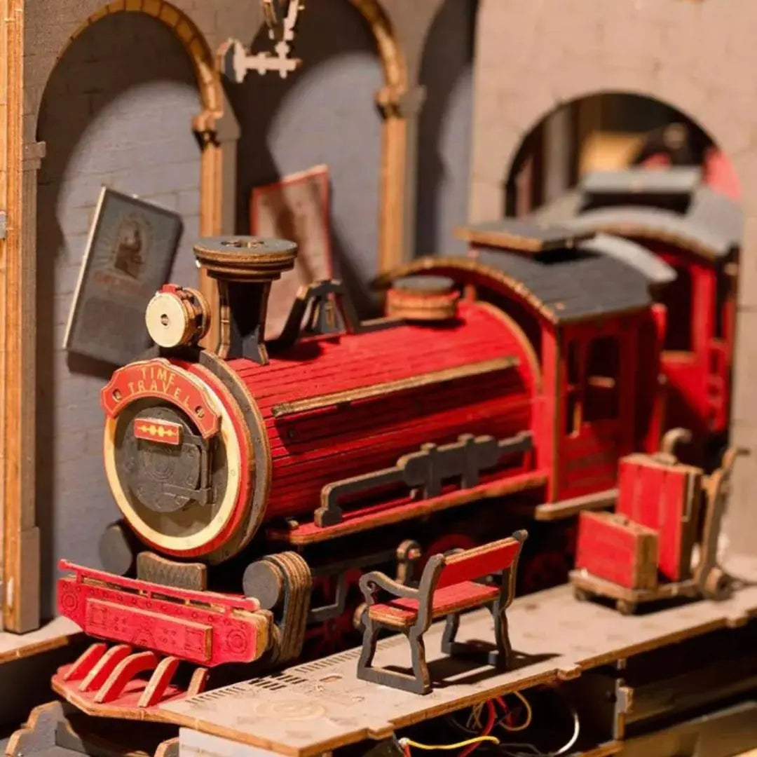Kit DIY Book Nook Time Travel - SteamGate