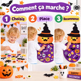 Kit DIY Halloween – Citrouille Sorcière en Feutre