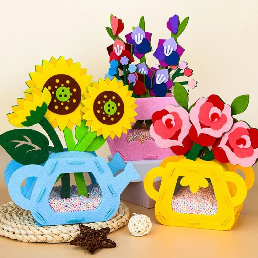 Kit DIY - Pot de fleurs Montessori