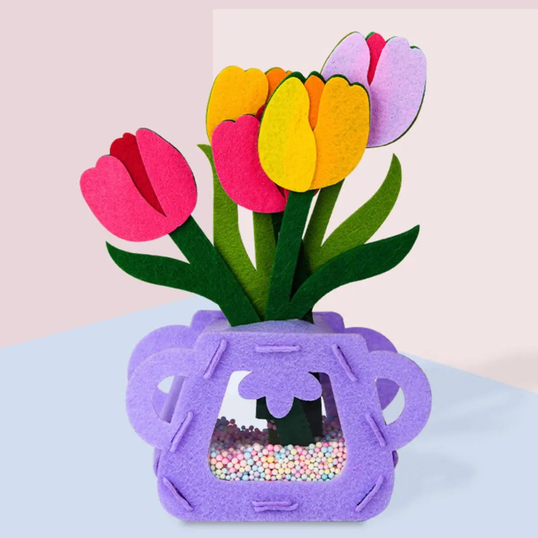 Kit DIY - Pot de fleurs Montessori