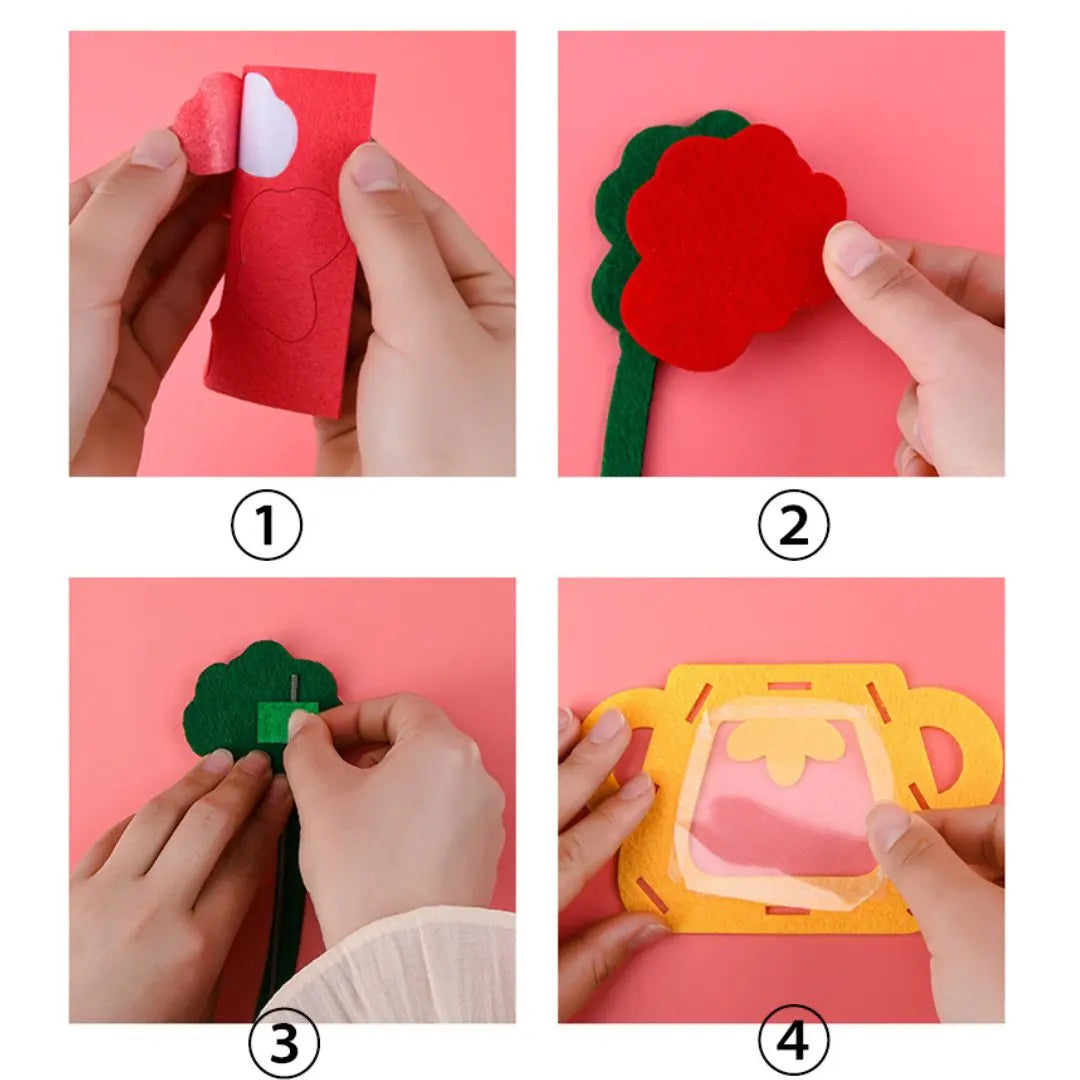 Kit DIY - Pot de fleurs Montessori