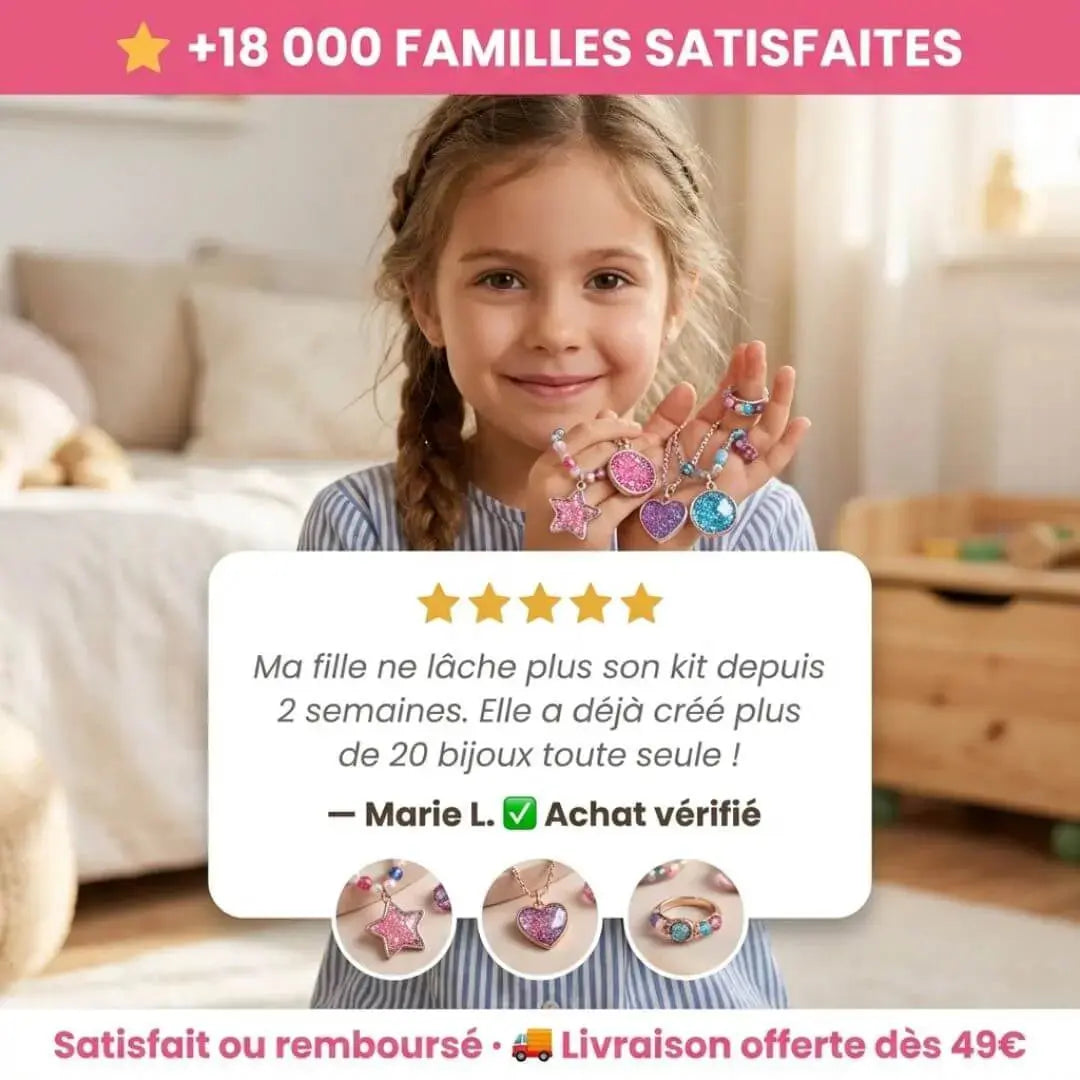 Kit création bijoux enfant - BijouxÉclat