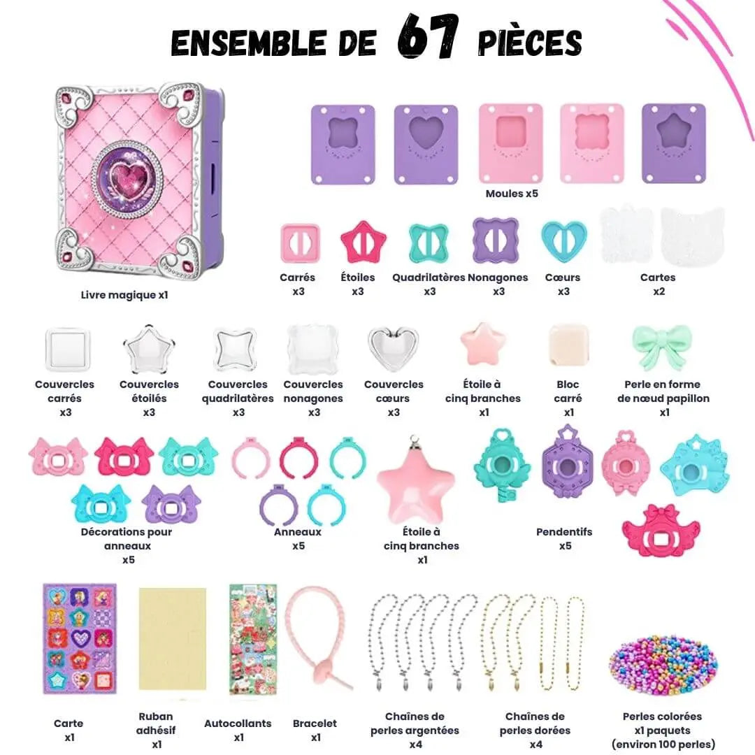 Kit création bijoux enfant - BijouxÉclat