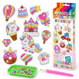 Kit Peinture Diamant Enfant – Stickers Princesses & Animaux à Décorer