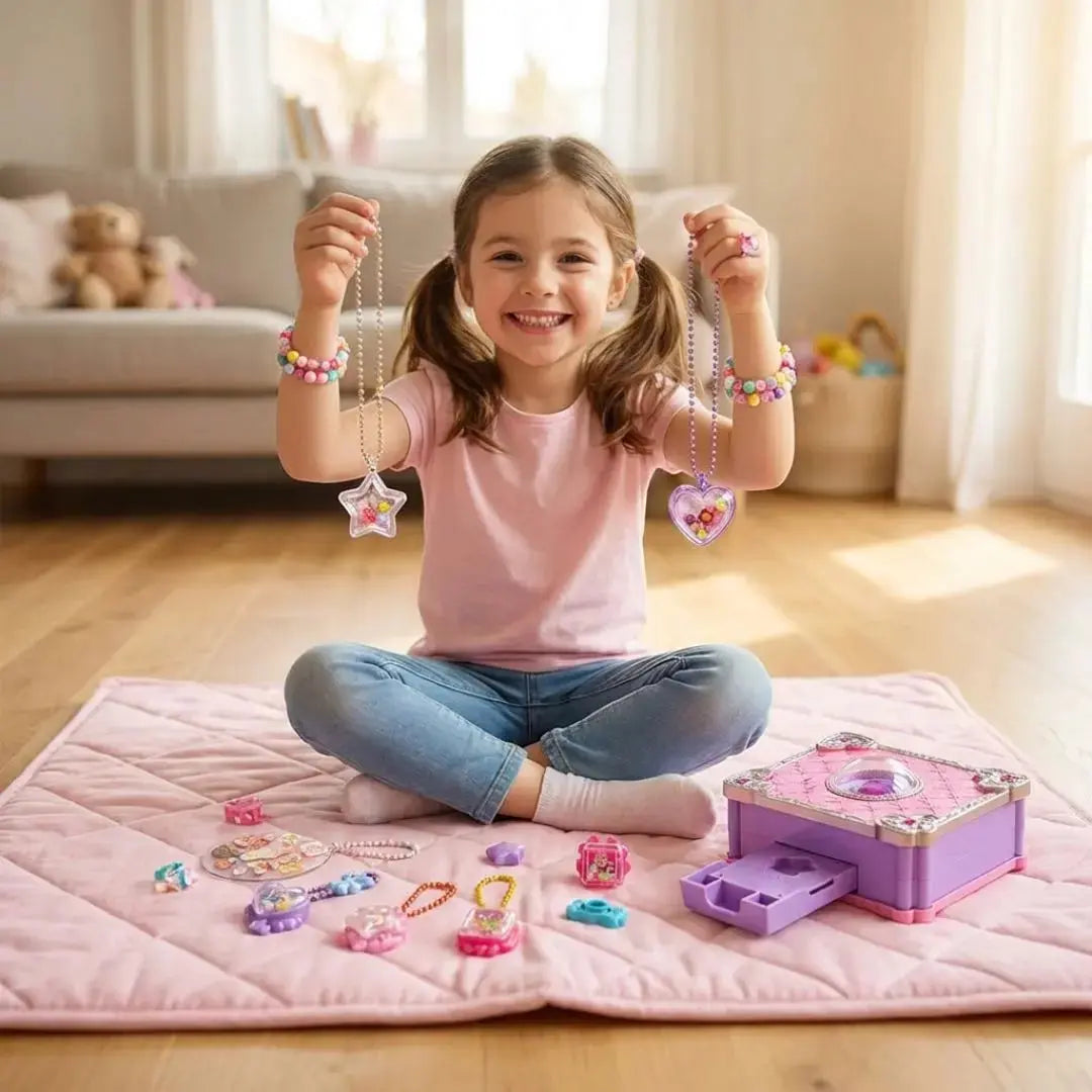 Kit de Recharge Bijoux – 61 Pièces Créatives | Dès 5 ans