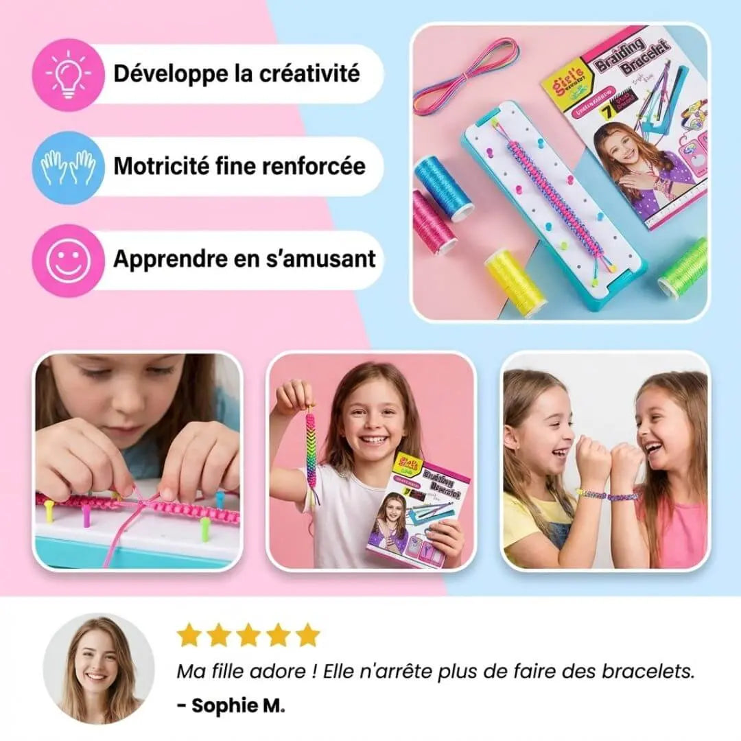 Kit de tressage bracelet - BraceletFun