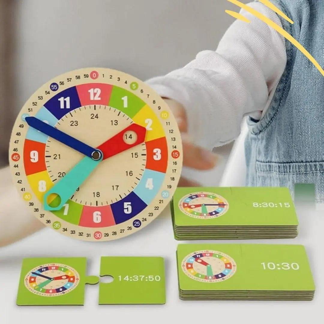 Jouet Éducatif de l'Apprentissage du Temps en s'Amusant - HorloFun
