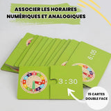Jouet Éducatif de l'Apprentissage du Temps en s'Amusant - HorloFun