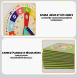 Jouet Éducatif de l'Apprentissage du Temps en s'Amusant - HorloFun