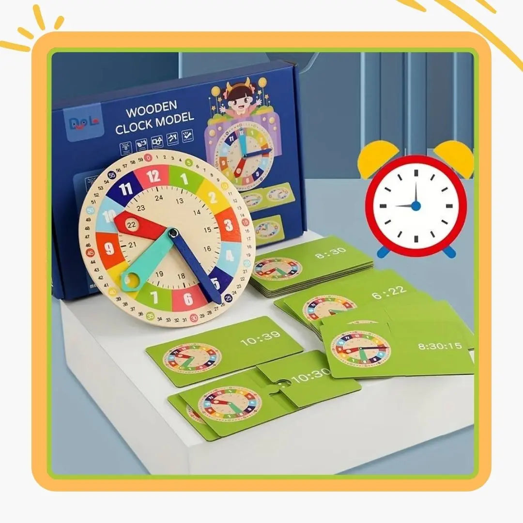 Jouet Éducatif de l'Apprentissage du Temps en s'Amusant - HorloFun