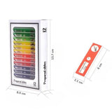 Lames de Microscope Préparées – Coffret Multicolore 12 pcs