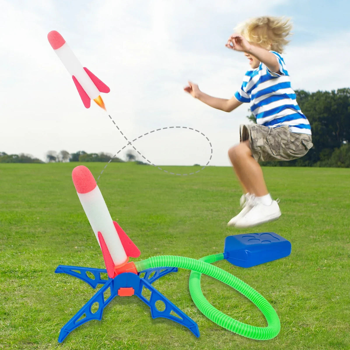 Lanceur de Fusée à Air pour Enfants