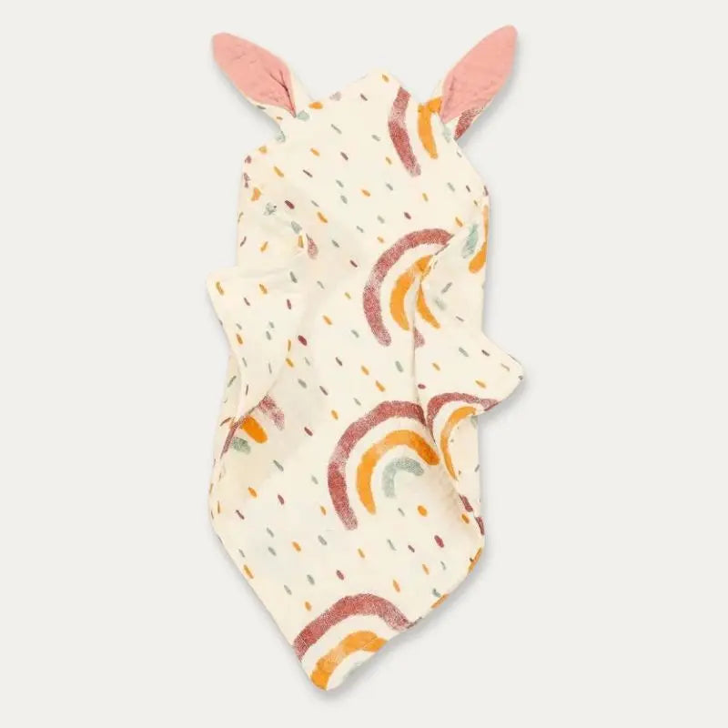 Lange bébé 100 % coton - Motif Arc-en-ciel Tricolore