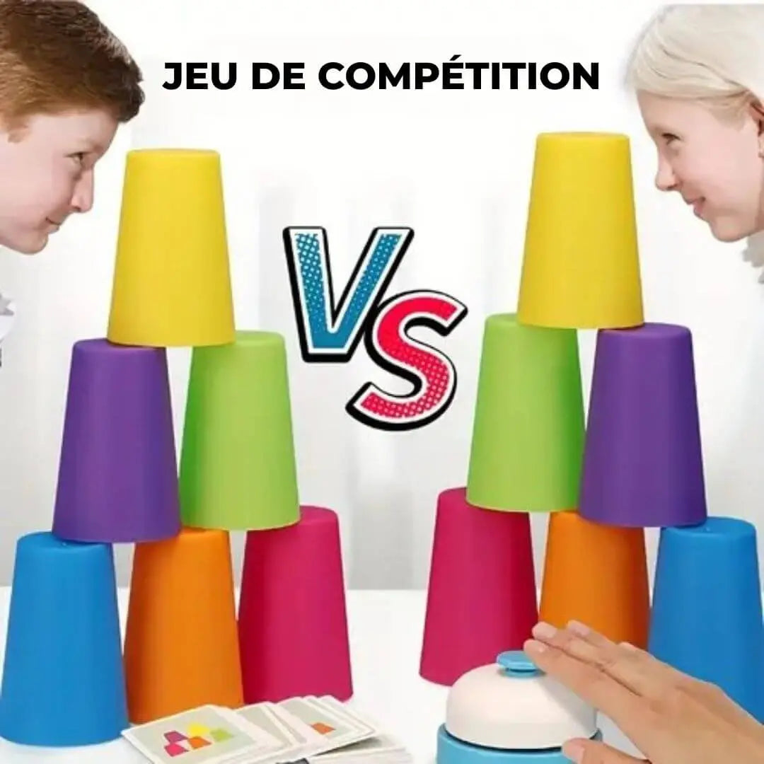 Le Jeu d’Empilement Éducatif - StackCups