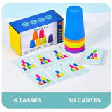 Le Jeu d’Empilement Éducatif - StackCups