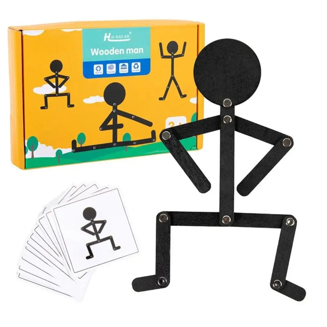 Le jeu puzzle Montessori en bois - FlexiMan