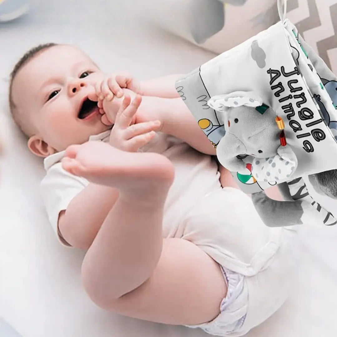 Le premier livre sensoriel de bébé - Éveil Animalier