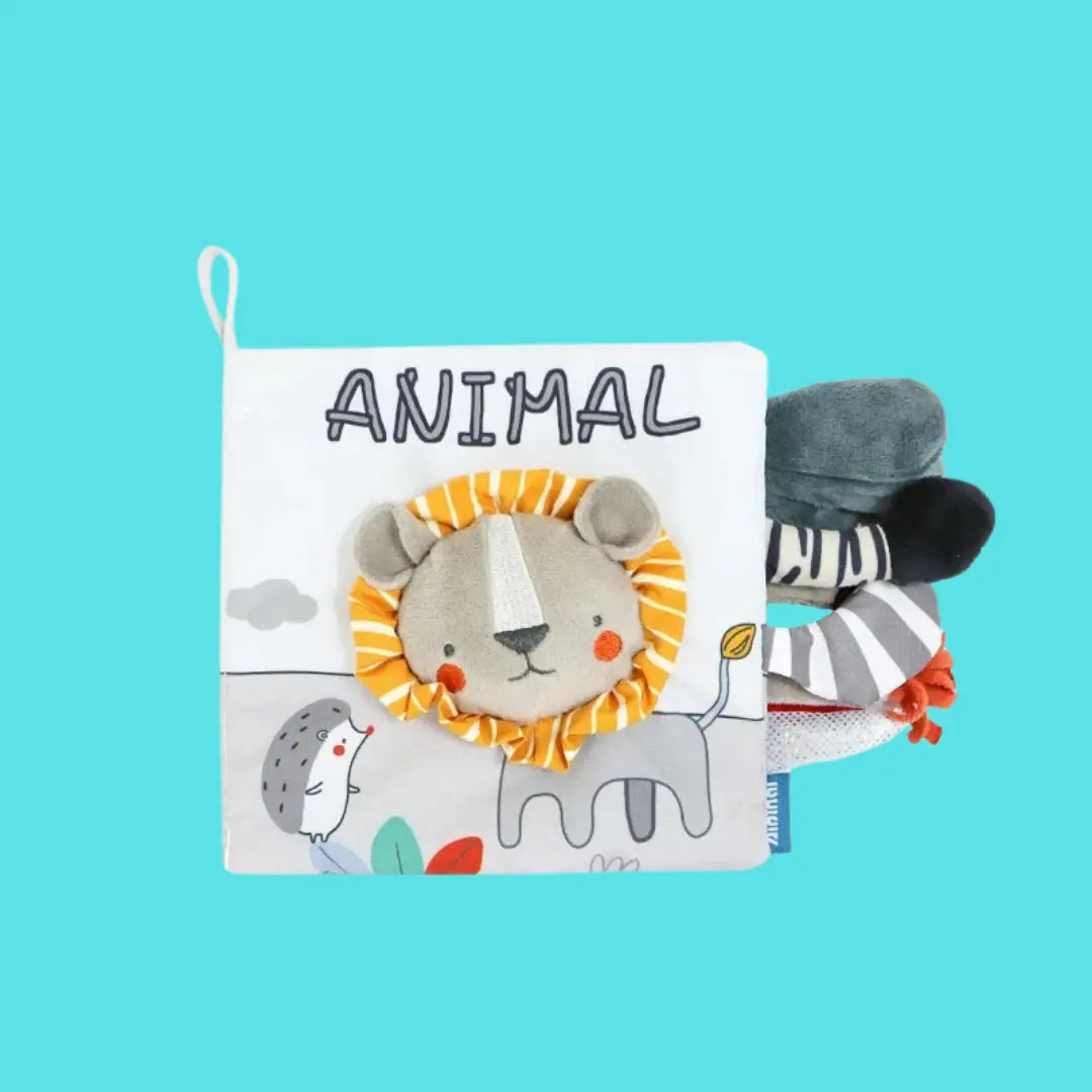 Le premier livre sensoriel de bébé - Éveil Animalier