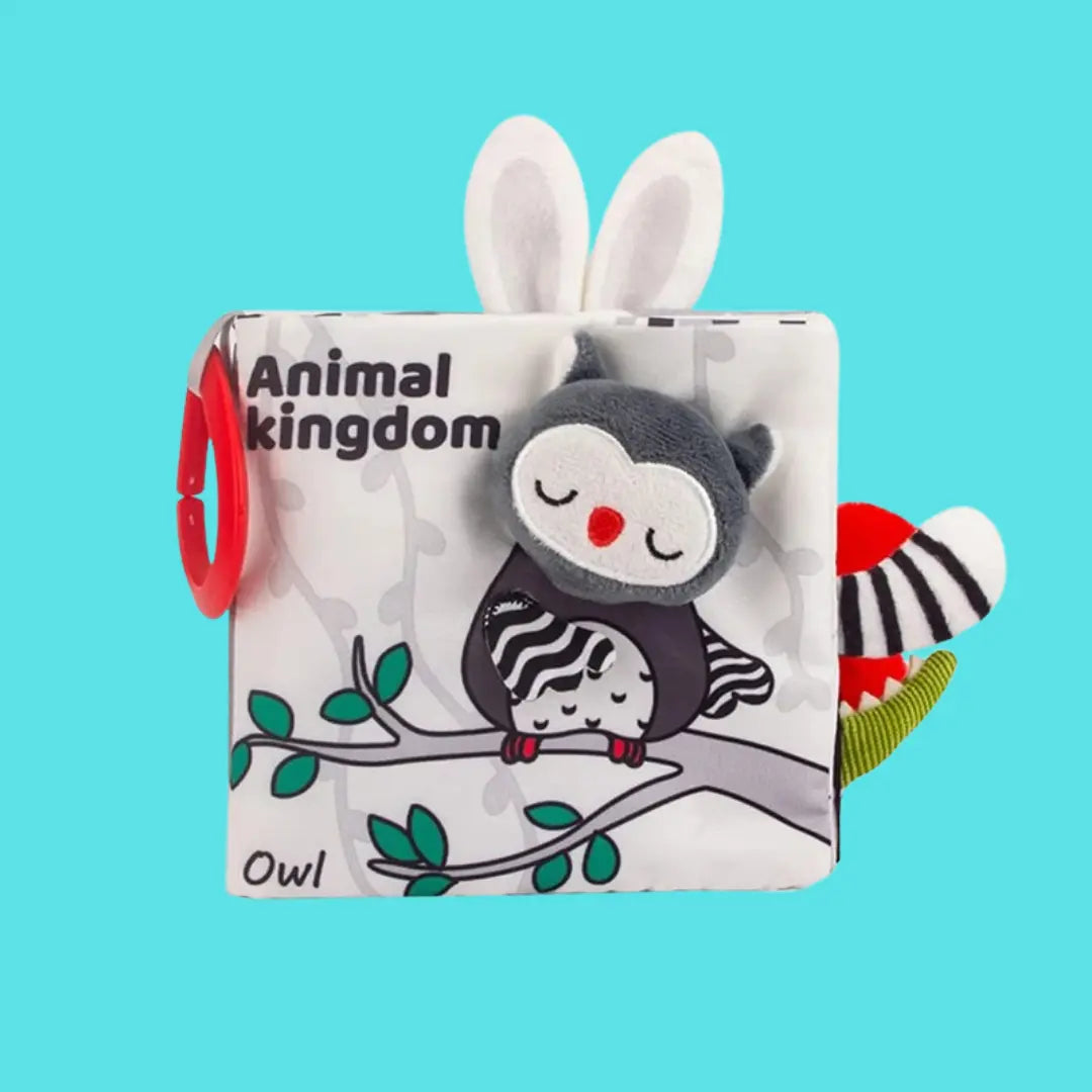 Le premier livre sensoriel de bébé - Éveil Animalier
