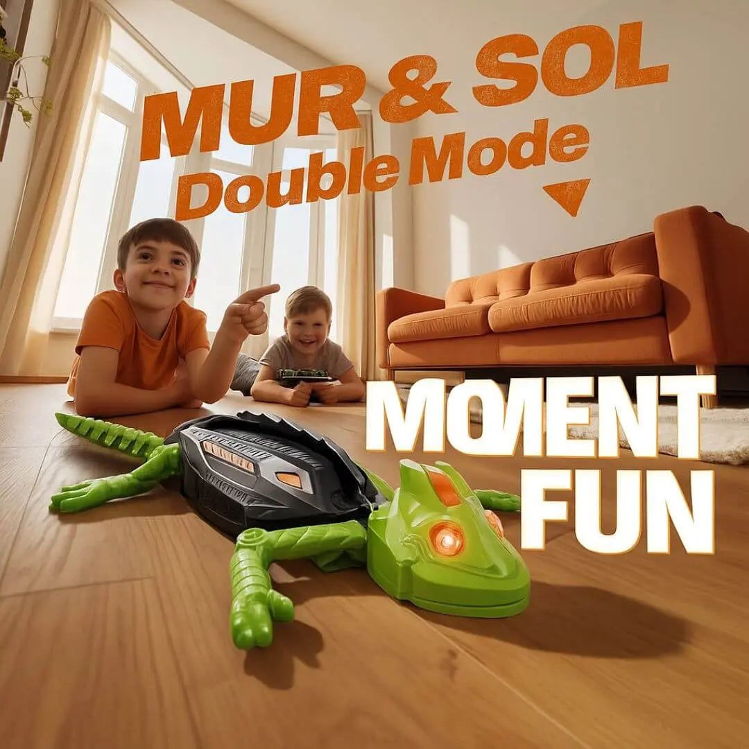 Lézard Télécommandé Grimper Mur – Wall Playground