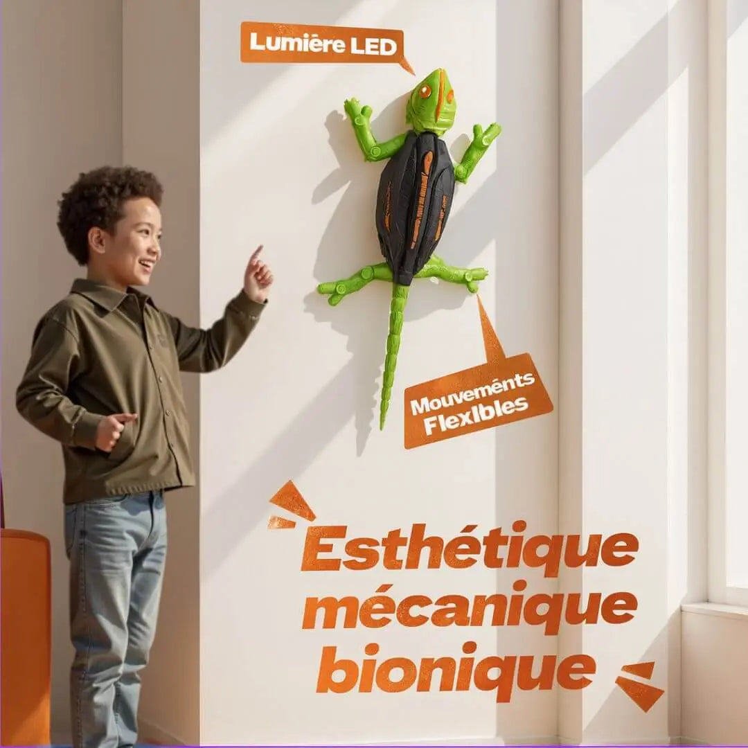 Lézard Télécommandé Grimper Mur – Wall Playground