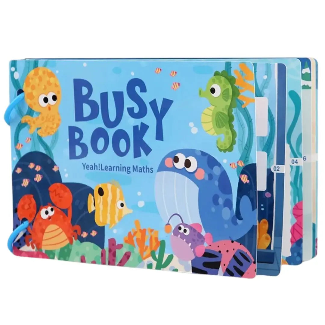 Livre Montessori pour bébé - Busy Book