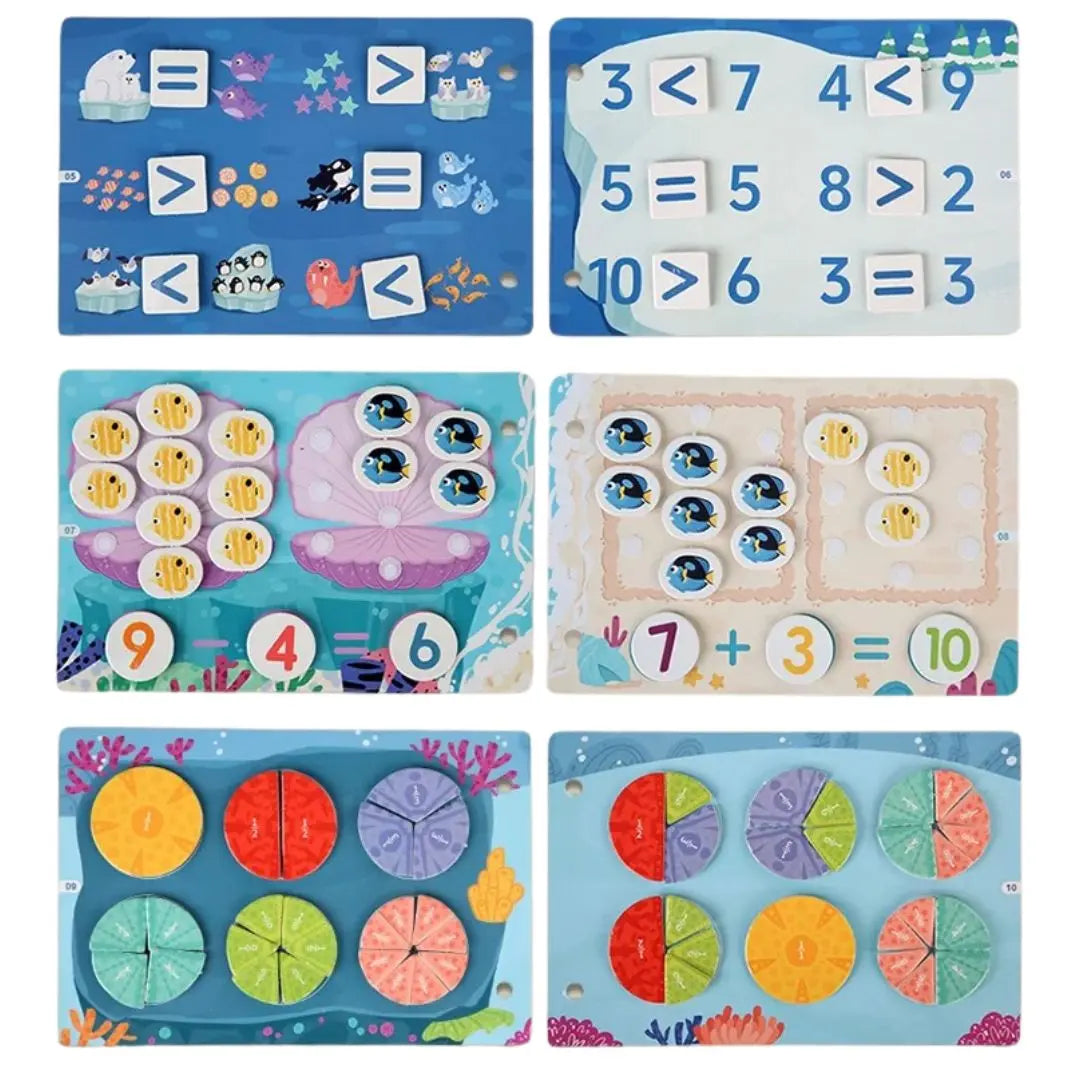 Livre Montessori pour bébé - Busy Book