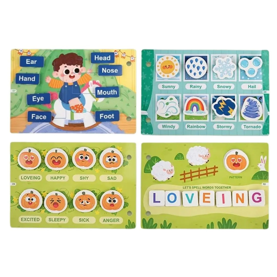 Livre Montessori pour bébé - Busy Book