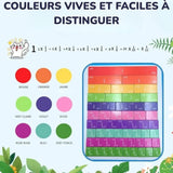 Livre de Fractions Magnétique Montessori - FractionGame