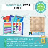 Livre de Fractions Magnétique Montessori - FractionGame