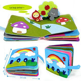 Livre en Tissu 3D Montessori